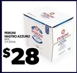 Real Canadian Liquorstore Peroni Nastro Azzurro offer