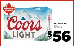 Real Canadian Liquorstore COORS LIGHT offer
