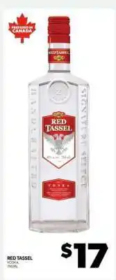 Real Canadian Liquorstore Red Tassel offer