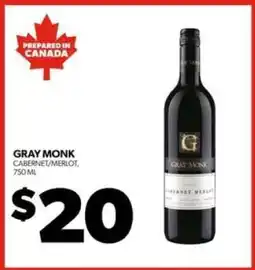 Real Canadian Liquorstore Gray Monk Cabernet/Merlot offer