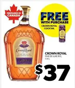 Real Canadian Liquorstore Crown Royal offer