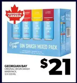 Real Canadian Liquorstore Georgian Bay Gin Smash Mixed Pack offer