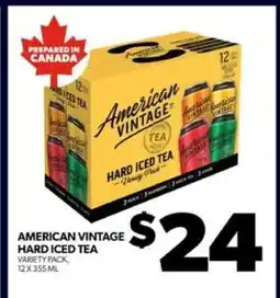 Real Canadian Liquorstore American Vintage Hard Iced Tea offer