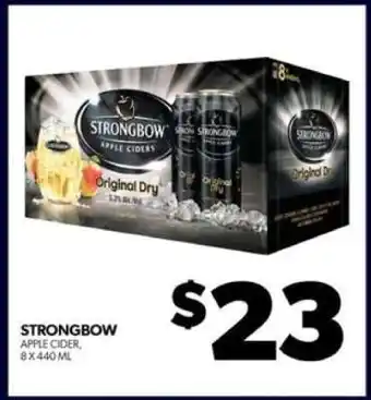 Real Canadian Liquorstore Strongbow offer
