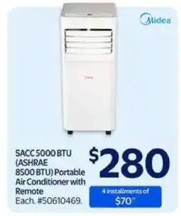 Walmart Midea Portable Air Conditioner offer