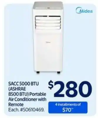 Walmart Midea Portable Air Conditioner offer
