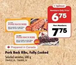 Real Canadian Superstore Pork Back Ribs, Fully Cooked offer