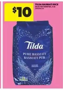 Real Canadian Superstore Tilda Basmati Rice offer