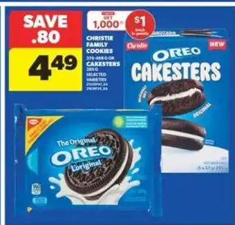 Real Canadian Superstore Christie Family Cookies or Cakesters offer