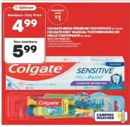Real Canadian Superstore Colgate Mega Premium Toothpaste offer