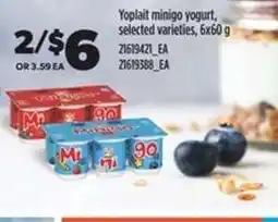 Real Canadian Superstore YOPLAIT MINIGO YOGURT offer