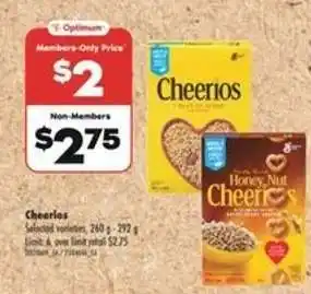 No Frills Cheerios offer