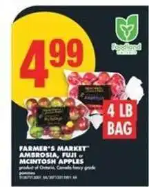 No Frills Farmer's Market Apples offer