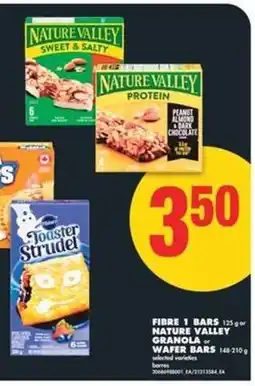 No Frills Fibre 1 Bars or Nature Valley Granola or Wafer Bars offer