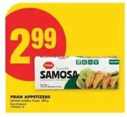 No Frills PRAN APPETIZERS offer