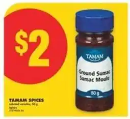 No Frills TAMAM SPICES offer
