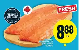 Food Basics ATLANTIC SALMON FILLET FAMILY PACK offer