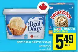 Food Basics Nestlé Real Dairy Ice Cream & Novelties offer