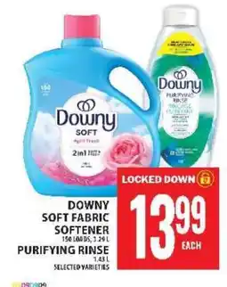 Food Basics Downy Soft Fabric Softener & Purifying Rinse offer