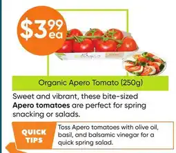 Healthy Planet Organic Apero Tomato offer