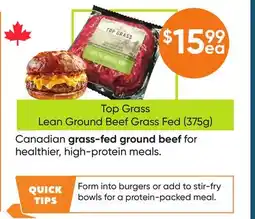 Healthy Planet Top Grass Lean Ground Beef Grass Fed offer