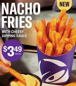 Taco Bell NACHO FRIES offer