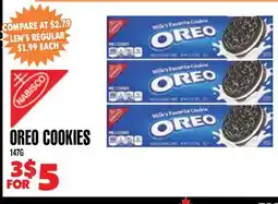Len's Mill Stores OREO COOKIES offer