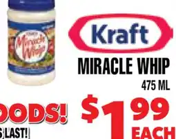 Len's Mill Stores KRAFT MIRACLE WHIP offer