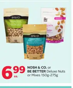 Rexall NOSH & CO. or BE BETTER Deluxe Nuts or Mixes offer