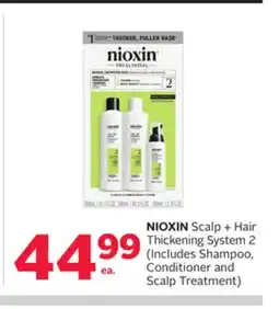 Rexall NIOXIN Scalp + Hair Thickening System 2 offer