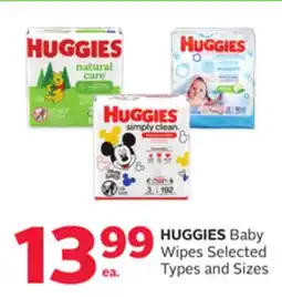 Rexall HUGGIES Baby Wipes offer