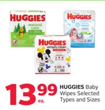Rexall HUGGIES Baby Wipes offer