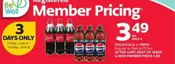 Rexall COCA-COLA or PEPSI Regular or Diet offer