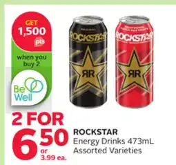 Rexall ROCKSTAR Energy Drinks offer
