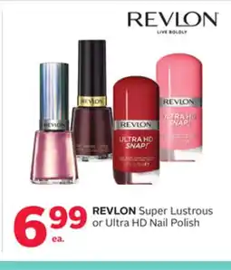 Rexall REVLON Super Lustrous or Ultra HD Nail Polish offer
