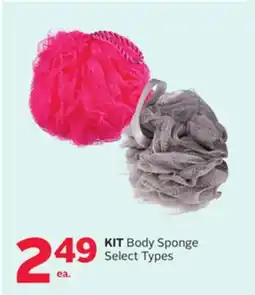 Rexall KIT Body Sponge offer