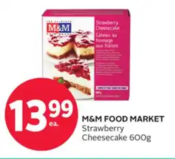 Rexall M & M FOOD MARKET Strawberry Cheesecake offer