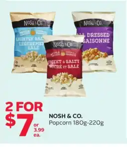Rexall NOSH & CO. Popcorn offer