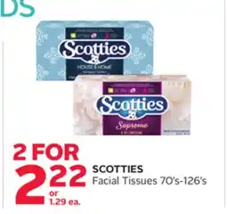 Rexall SCOTTIES Facial Tissues offer