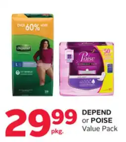 Rexall DEPEND or POISE offer