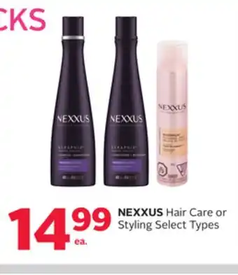 Rexall NEXXUS Hair Care or Styling offer