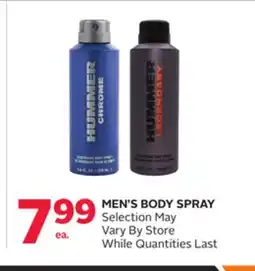 Rexall MEN'S BODY SPRAY offer