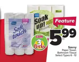 PharmaChoice Savvy Paper Towel, Bathroom Tissue offer