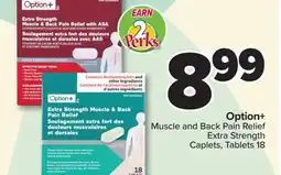 PharmaChoice Option+ Muscle and Back Pain Relief offer
