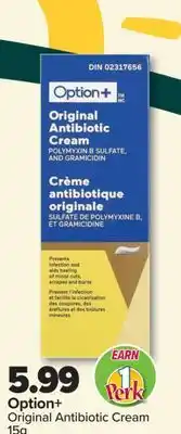 PharmaChoice Option+ Original Antibiotic Cream offer