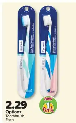 PharmaChoice Option+ Toothbrush offer