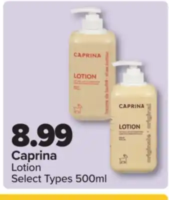 PharmaChoice Caprina Lotion offer