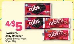 PharmaChoice Twizzlers, Jolly Rancher Candy offer