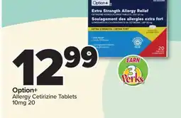 PharmaChoice Option+ Allergy Cetirizine Tablets offer
