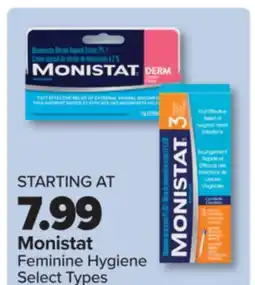 PharmaChoice Monistat Feminine Hygiene offer